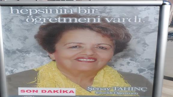 Emekliye Ayrılan Öğretmen Şenay TAHINÇ´a Veda