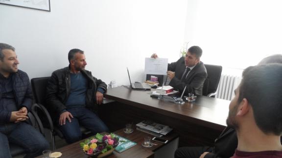 Şube Müdürümüz Hıfzullah KOCAMAN MTSK Kurs Müdürleri ile Toplantı Yaptı
