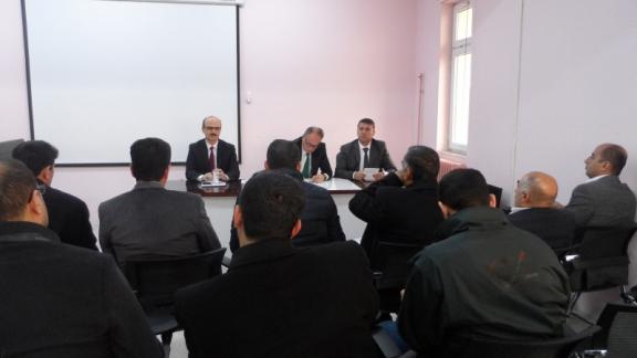 ORTAOKUL MÜDÜRLERİ İLE 2. DÖNEM DEĞERLENDİRME TOPLANTISI YAPILDI
