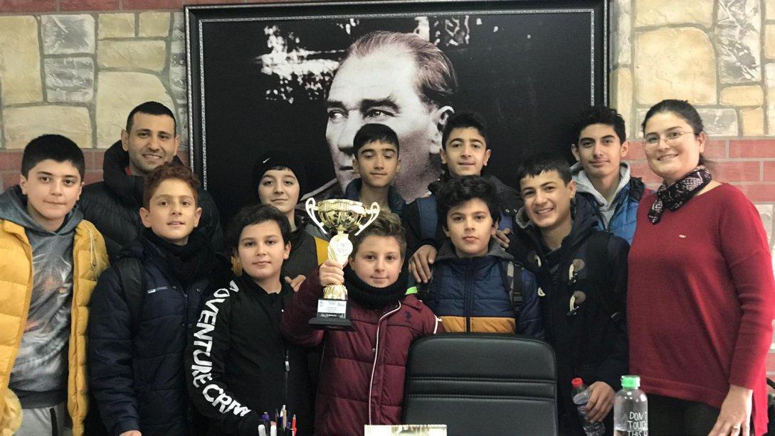 Okullararası Yıldız Kızlar Basketbol Müsabakalarında Mardin Şampiyonluğu