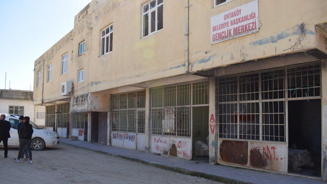 Ortaköy Eski Belediye Binasında İncelemelerde Bulunuldu